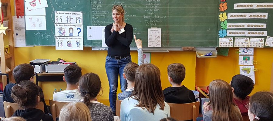 Medienprojekt „Mut tut gut“ im vierten Schuljahr