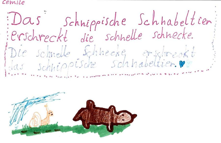 Die schnelle Schnecke und das schnippische Schnabeltier - 2