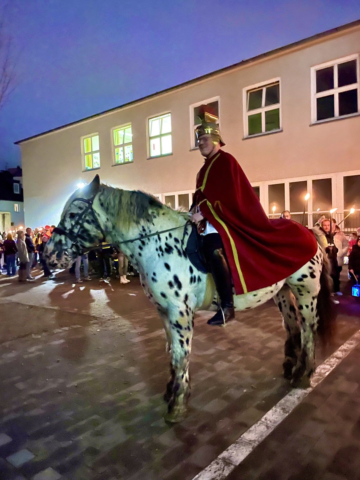 Heilige Martin auf einem Pferd