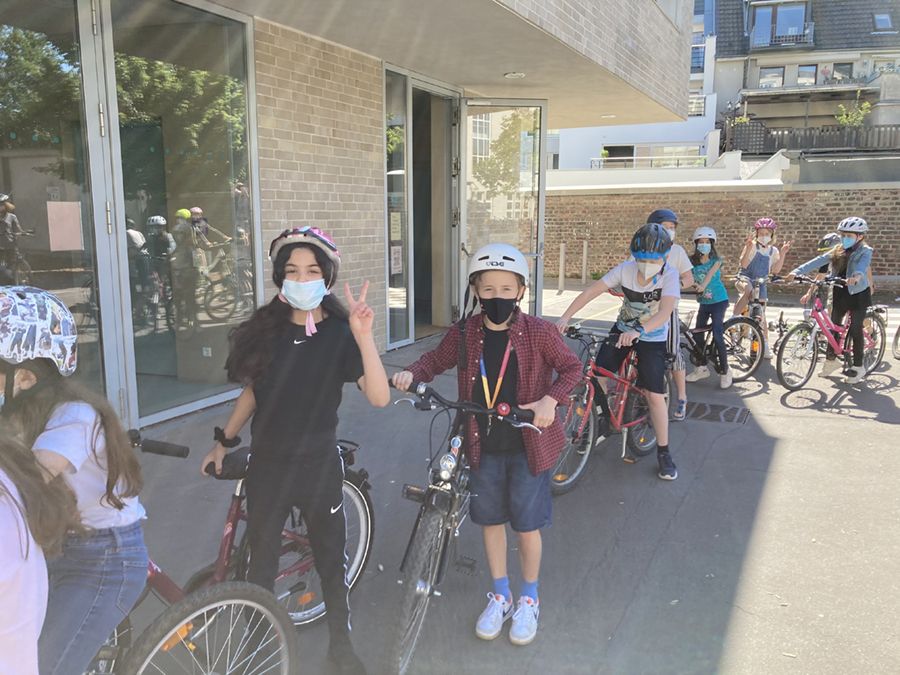 Radfahrtraining bei den Zebras und Erdmännchen - 11